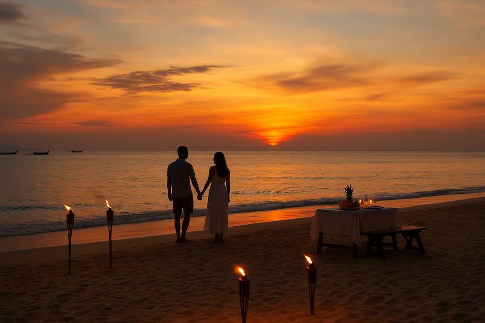 חופשת ירח דבש מושלמת בתאילנד