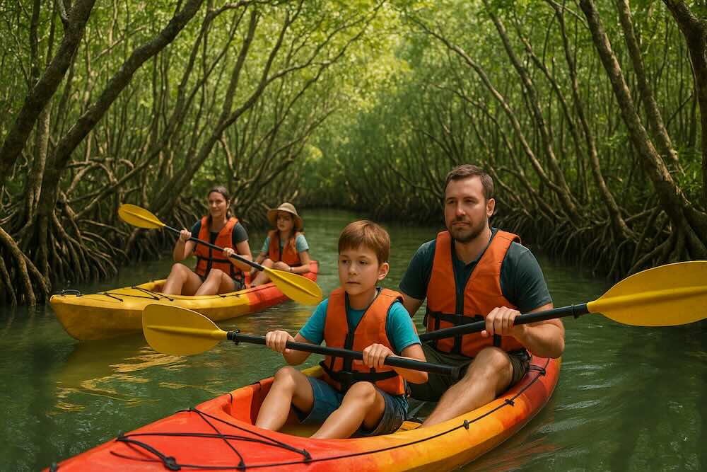קיאקים במנגרובים